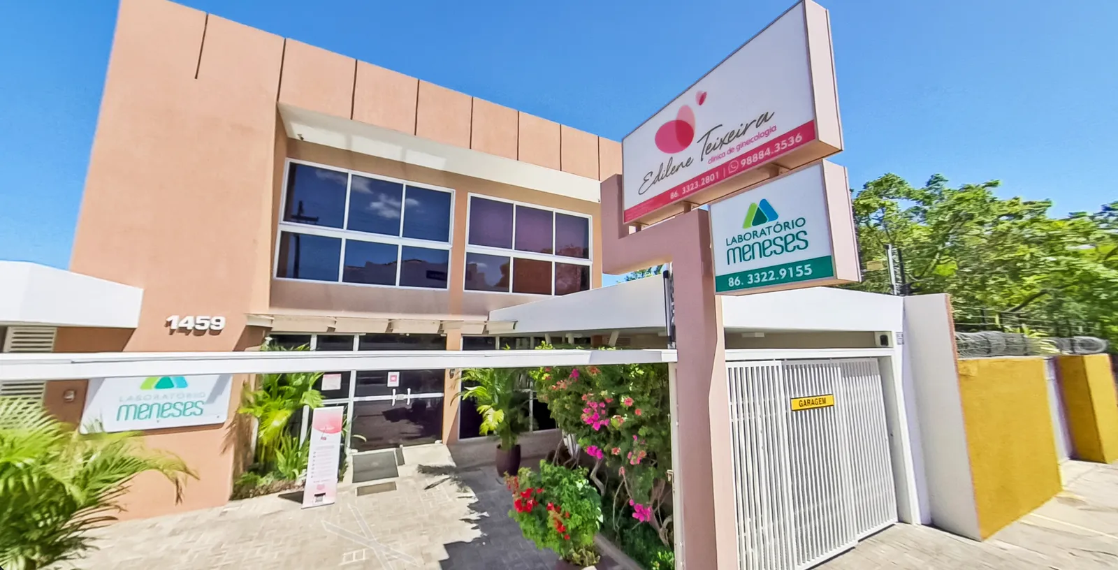 Fachada da Clínica Edilene Teixeira
